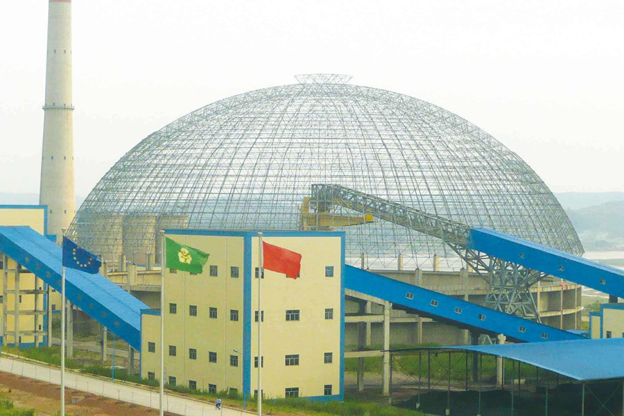 球形網(wǎng)架，美觀(guān)漂亮，應(yīng)用范圍大，施工難度也比較大